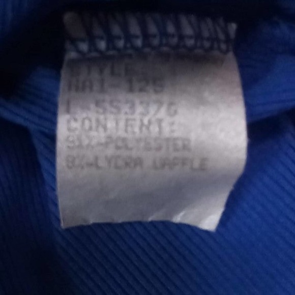 TAIL Performance Tank Top Blue & White Women's Size Medium - Picture 5 of 6